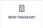 Abbildung des Menüpunkts 'Mein Finanzamt' auf der Homepage